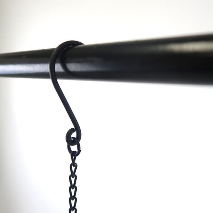 Amazon | チェーン フックL 金具 ハンギング S字フック アイアン